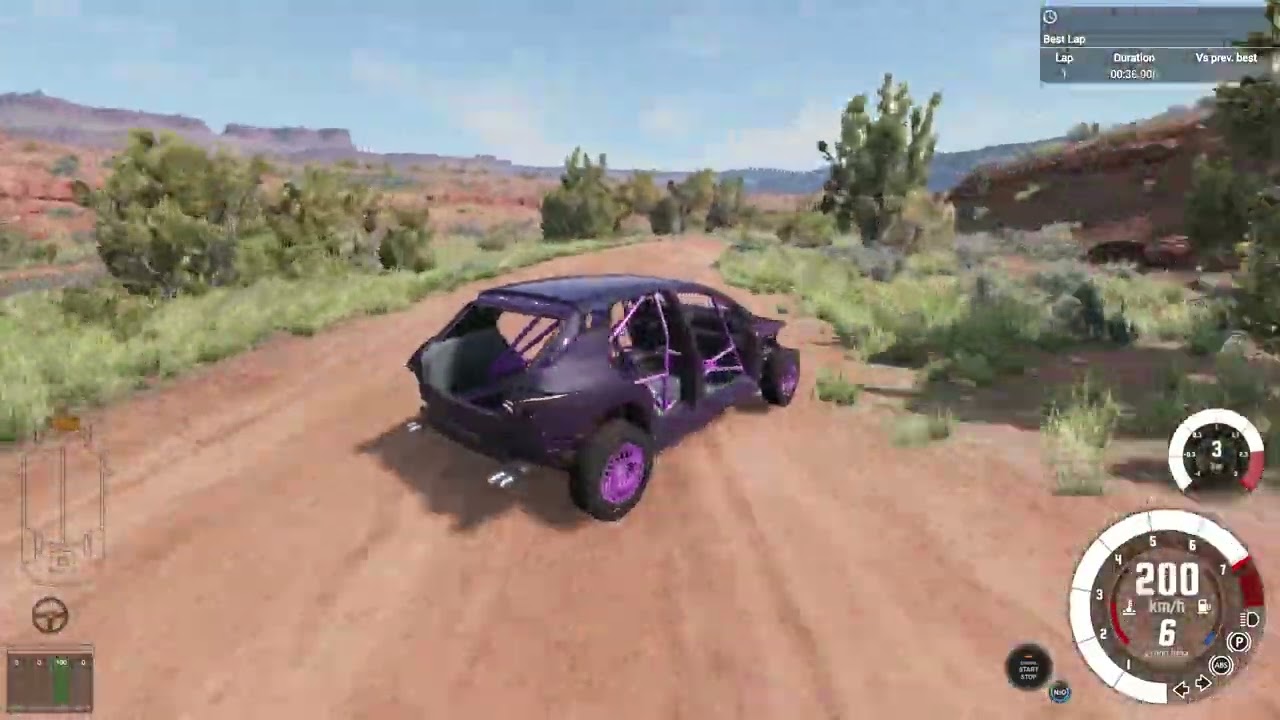 BeamNG | River Rally - 1:30.277 (Former WR)
