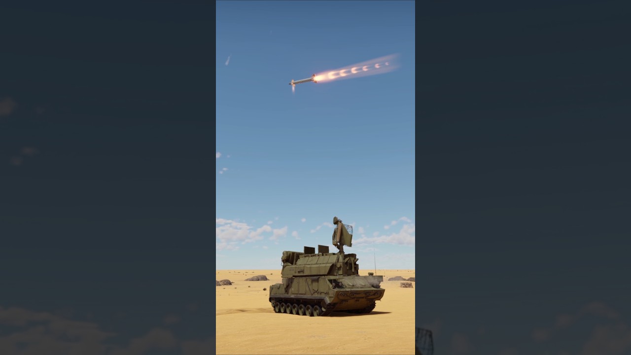 Russian Tor-M1 Air Defense System Locks and Engages F-15 Jet