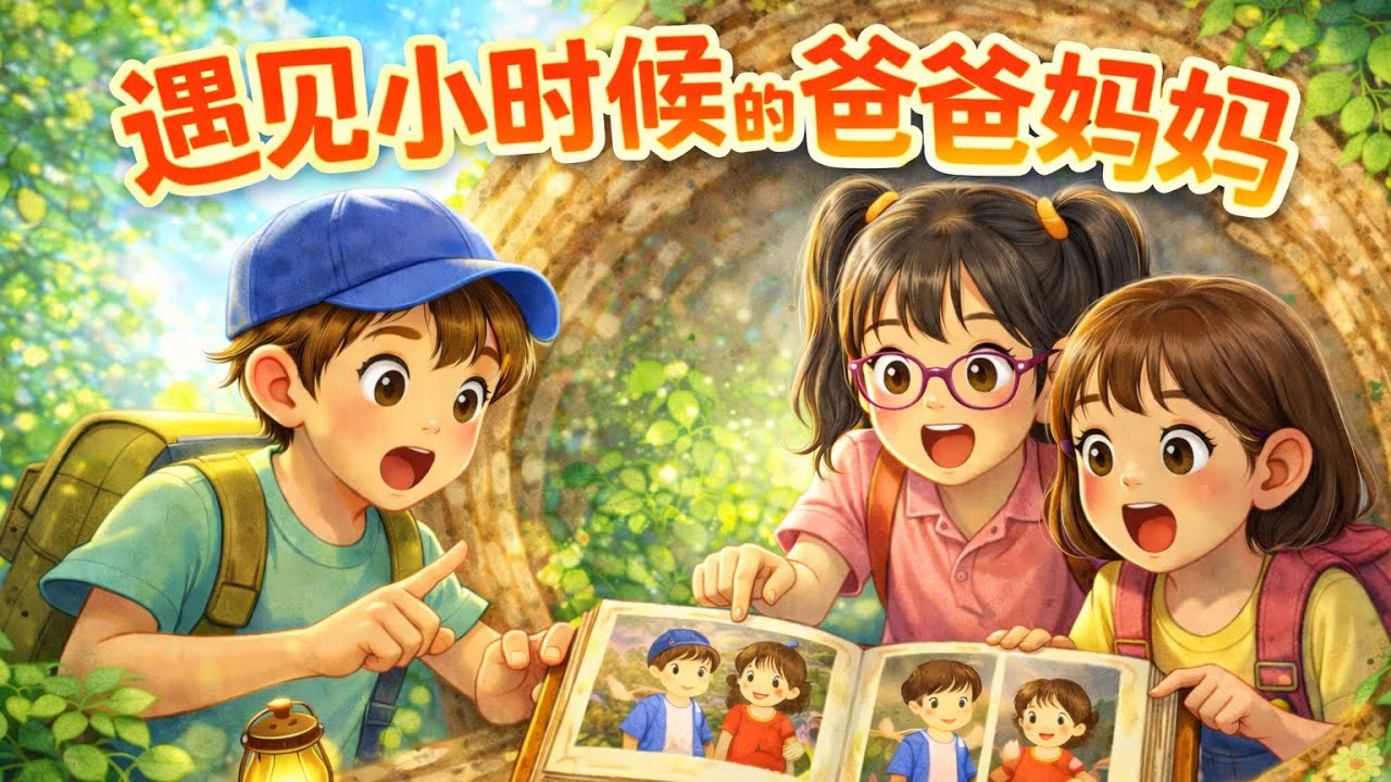 【2026 星星屋睡前绘本】EP9 《树洞里的秘密：遇见小时候的爸爸妈妈》｜儿童睡前故事｜中文童话｜晚安故事 |治愈童话｜安睡故事