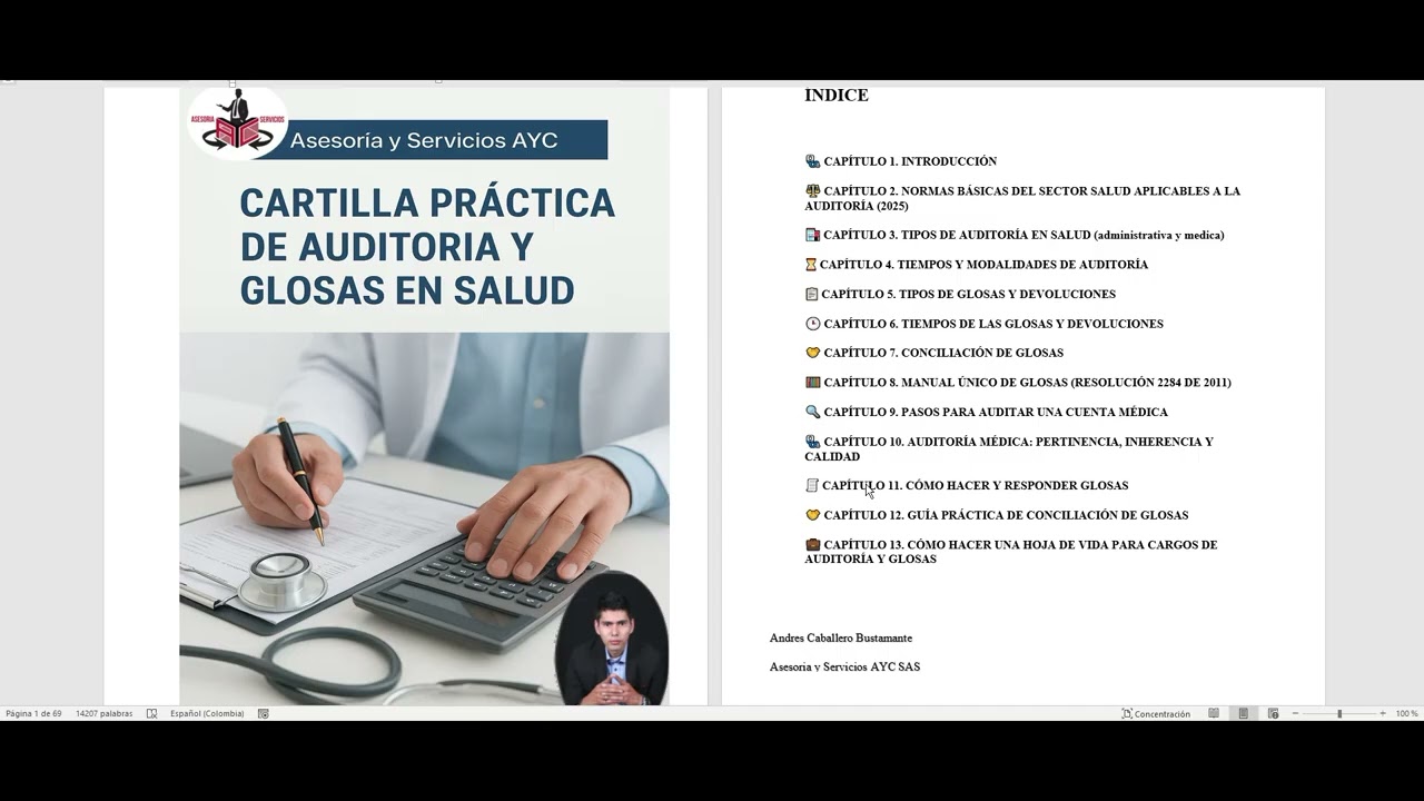 Cartilla Práctica de Auditoría y Glosas en Salud – Asesoría y Servicios AYC