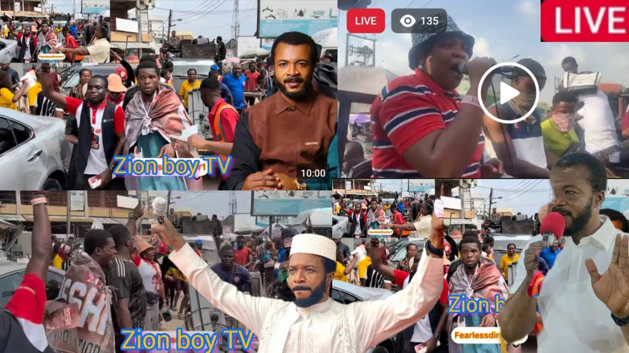 EVANG EBUKA OBI LIVE AT ODIESHI EVANGELISM AT LADIPO MARKET