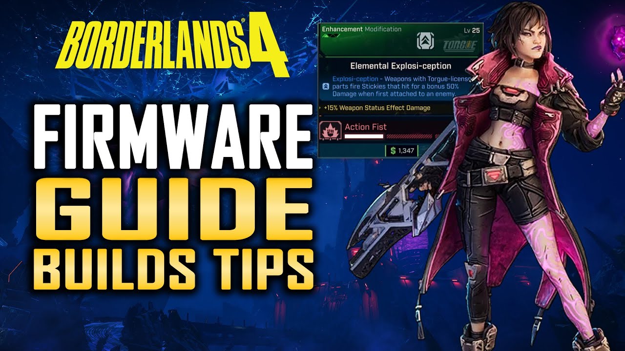 Borderlands 4 How to Create Best Builds Early - Firmware Guide and Tips
