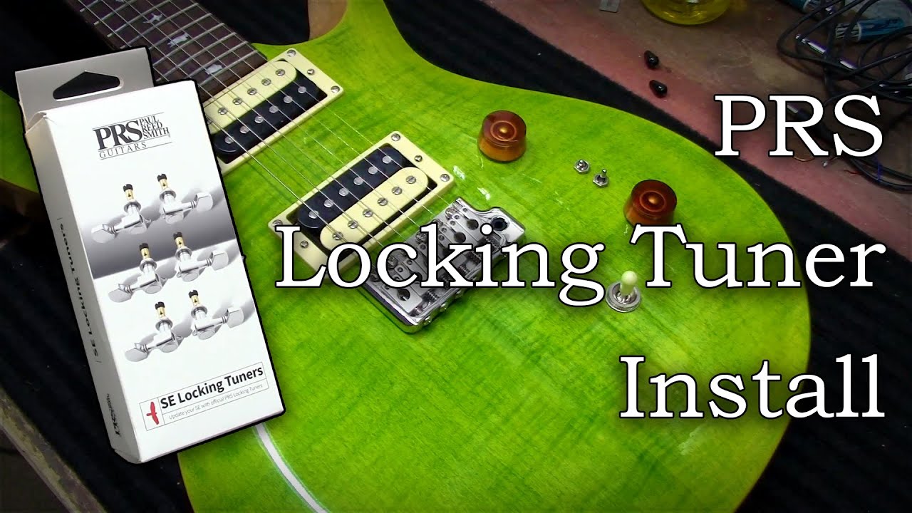 Обновление тюнера PRS SE Custom 24 Locking Tuner