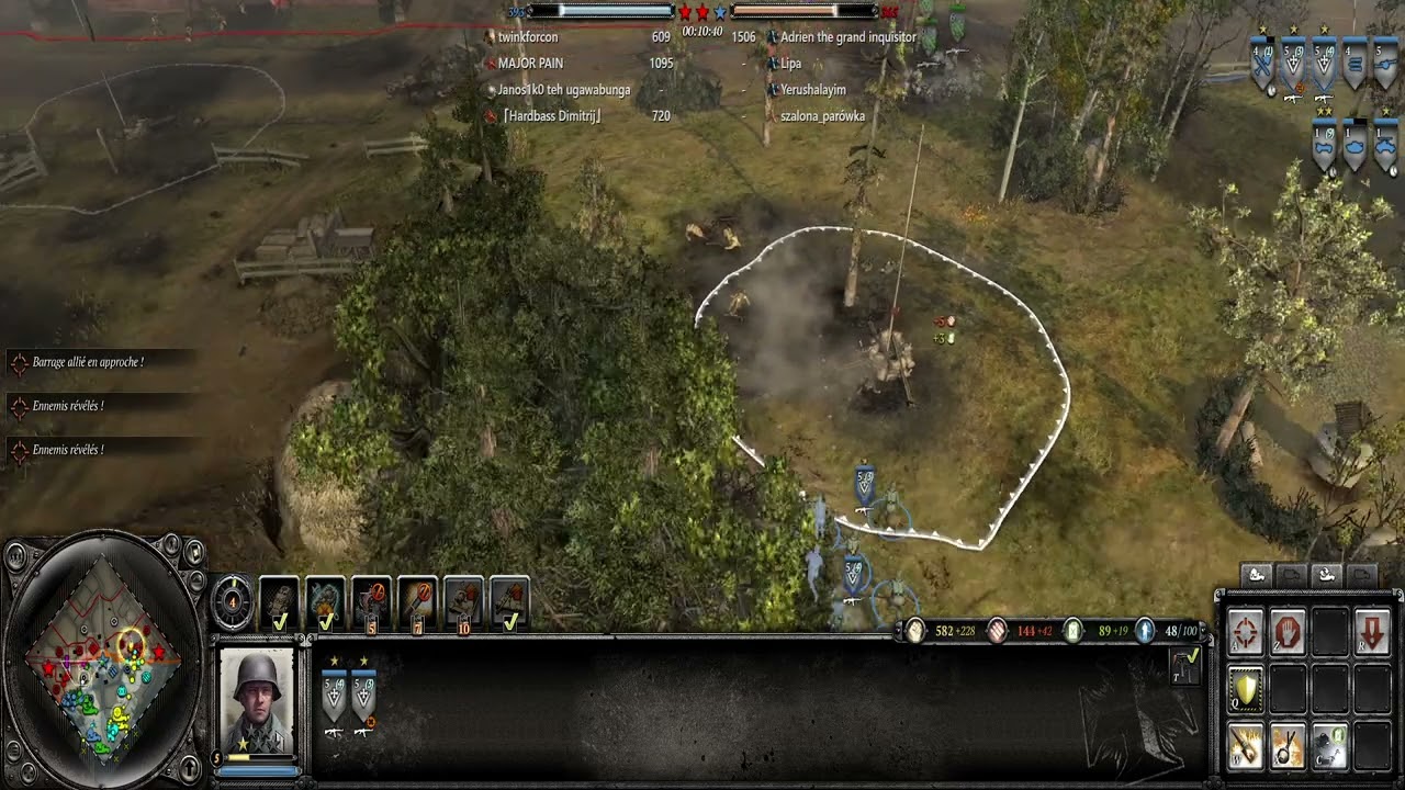 COH2 #121 L'oppresseur oppressé (4v4 Road to Arnhem)