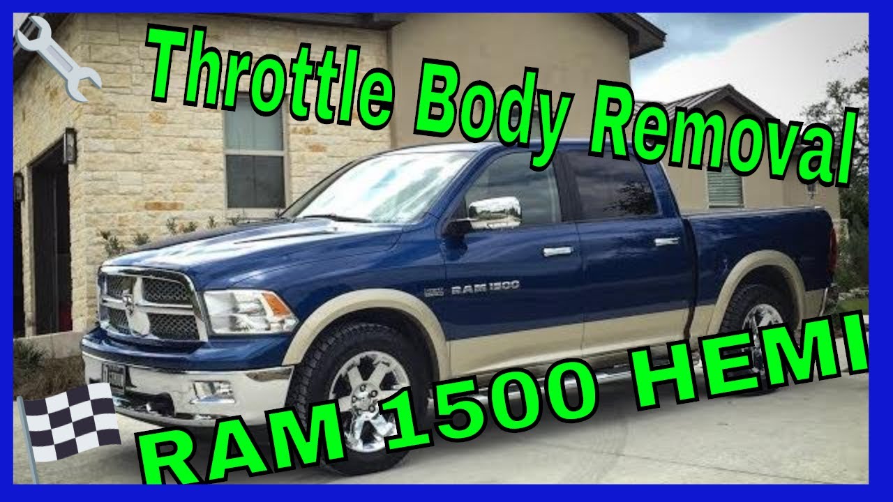 DIY Throttle body removal for 2011 Ram 1500 Hemi