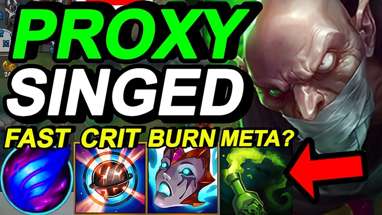 Wild Rift China Singed Top - New Insane Macro ? Best Build Runes - Challenger Singed Gameplay