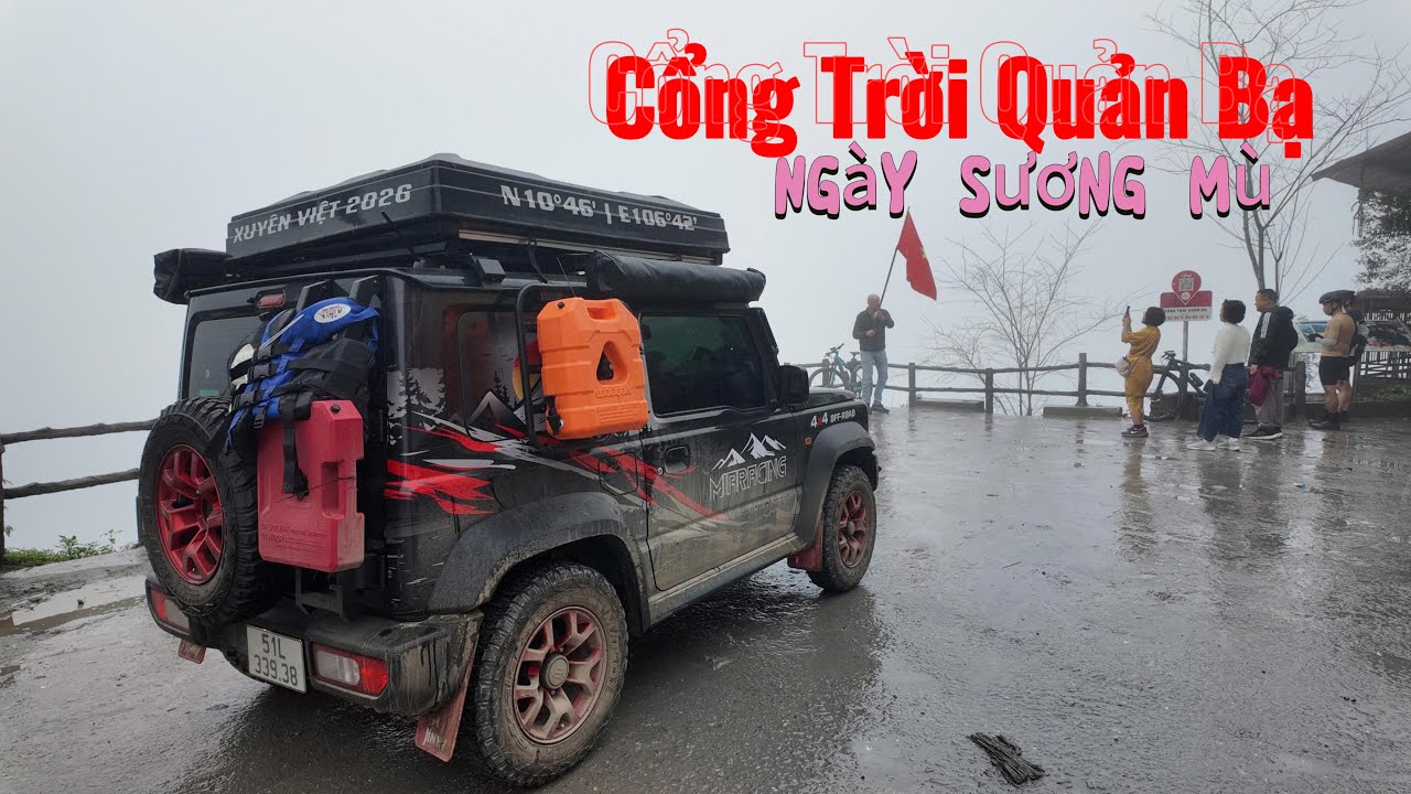 Xuyên Việt 2026: Ngày 8 Check in Cổng Trời Quản Bạ ngủ đêm tại Sapa #suzukijimny #xuyênviệt2026