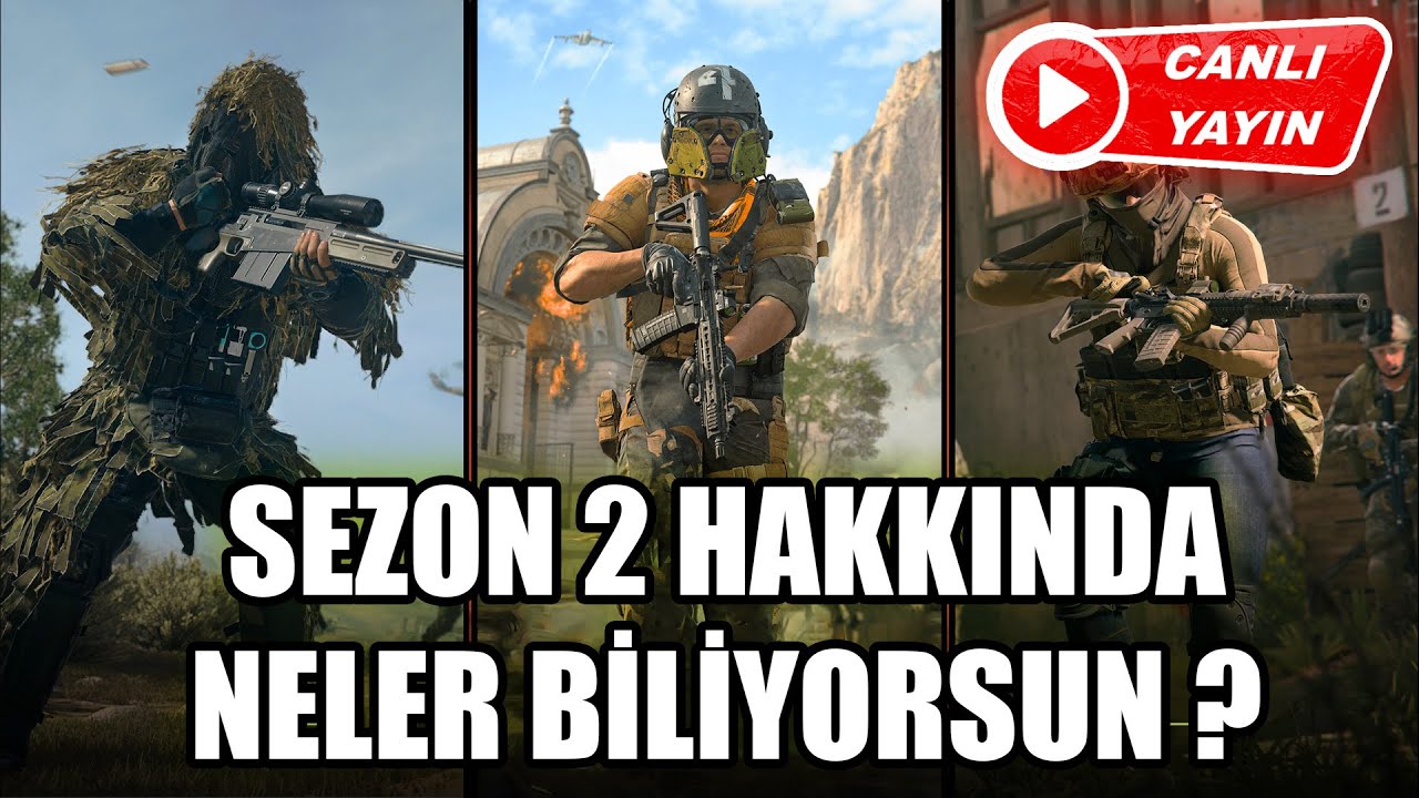 🔴CANLI YAYIN | SEZON 2 GÜNCELLEMESİ 🔴