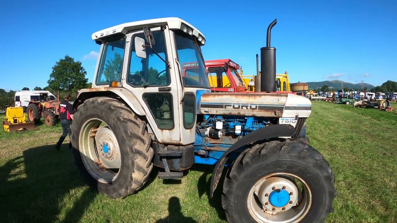 1989 Ford 7810 ii 25 Anniversary 6.6 Litre 6-Cyl Diesel Tractor (105 HP) HJ Pugh Auction at Welland