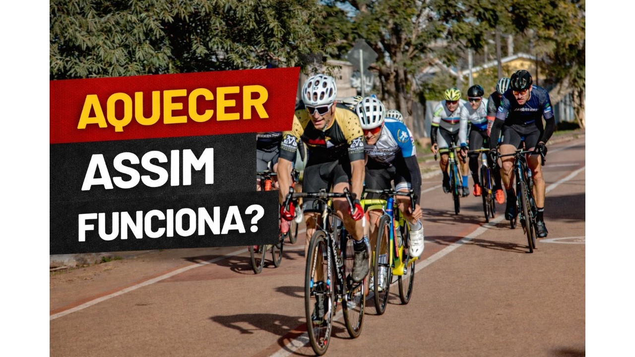 Aquecimento no Ciclismo: Só Girar Leve ou Fazer Sprints? | Estudo Científico