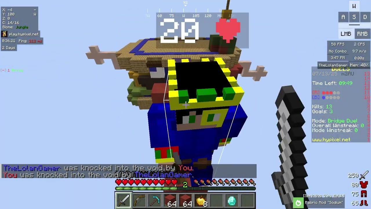 Playing Bridge Battle with @TheLolanGamer