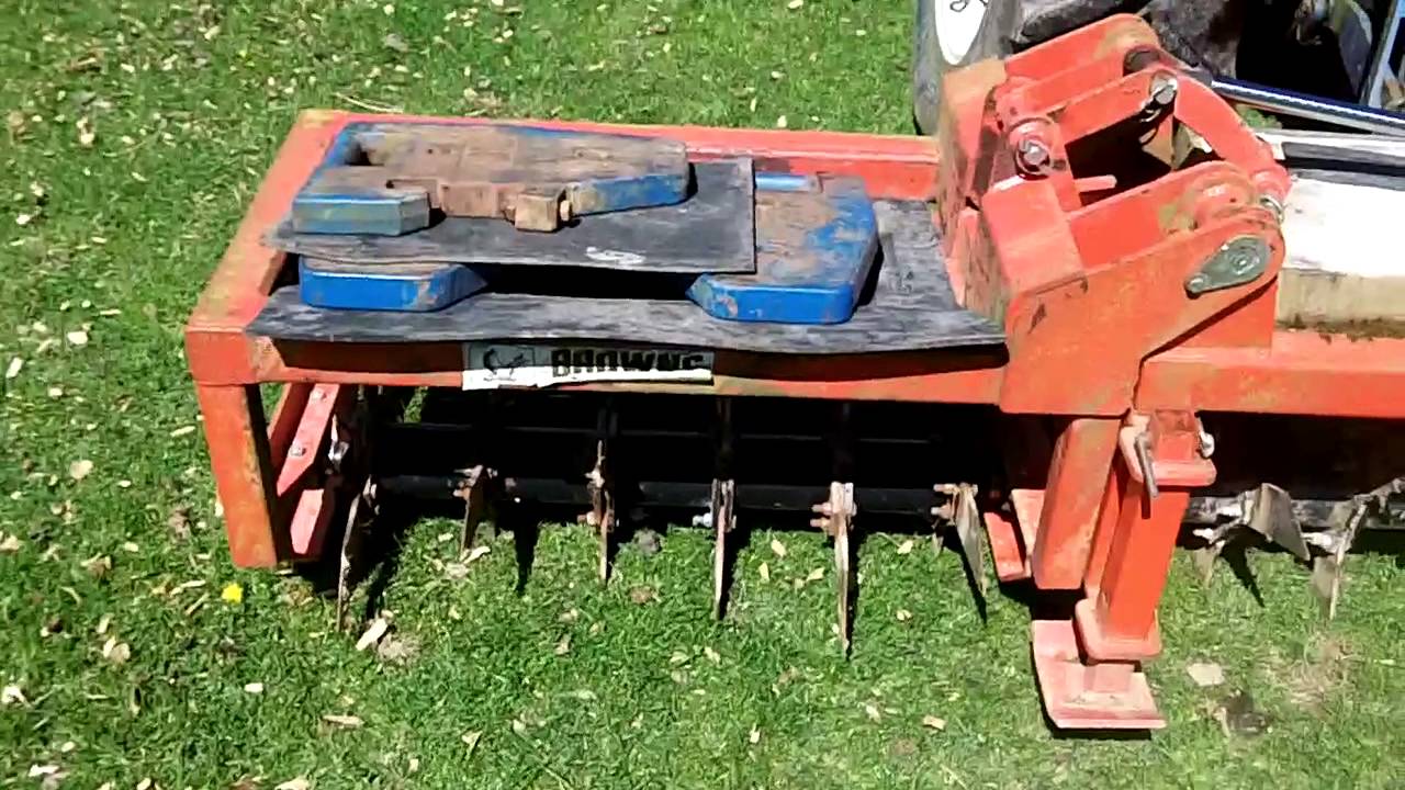 4.5m browns pasture aerator