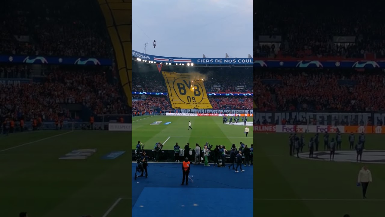 PSG-Dortmund Tifo 1/2 Finale Champions League
