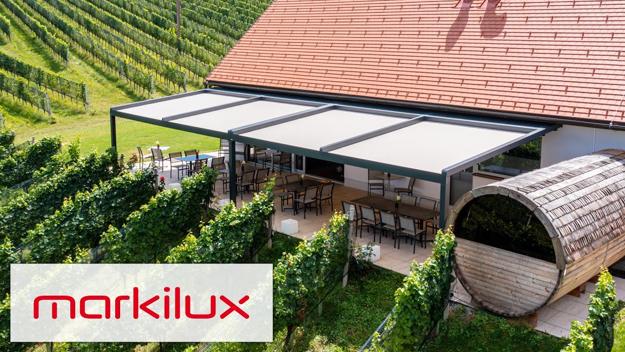 markilux pergola stretch Referenz: Weinschmiede 18