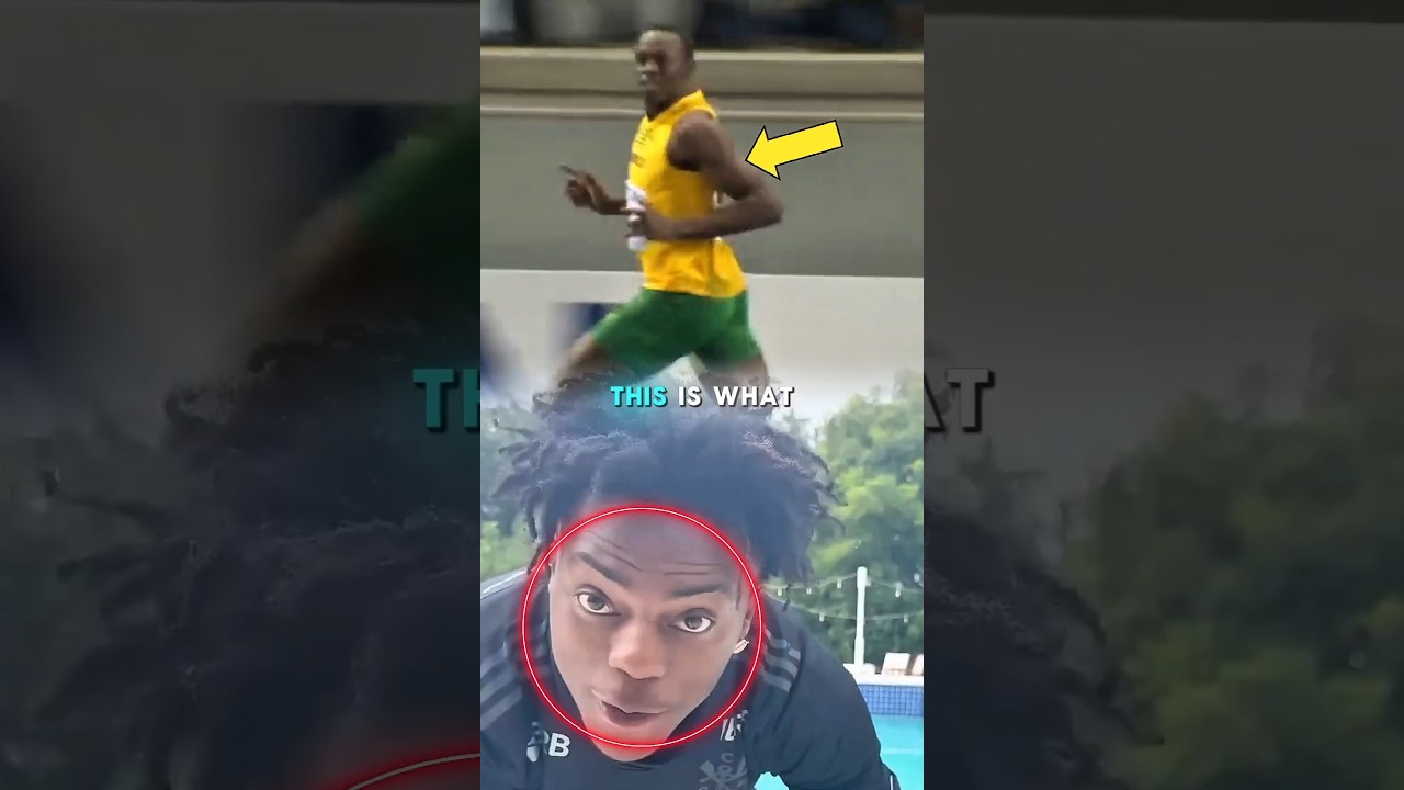 IshowSpeed VS Usain Bolt 3D Animation🥶😱