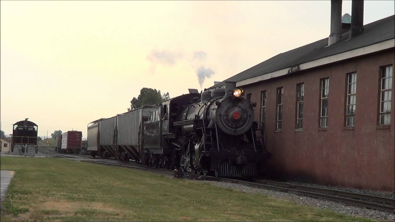 Steam Powered Freight on the Strasburg Railroad - July 13, 2012