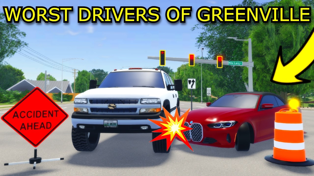 WORST DRIVERS OF GREENVILLE COMPILATION - PART 1 *Birthday Special*