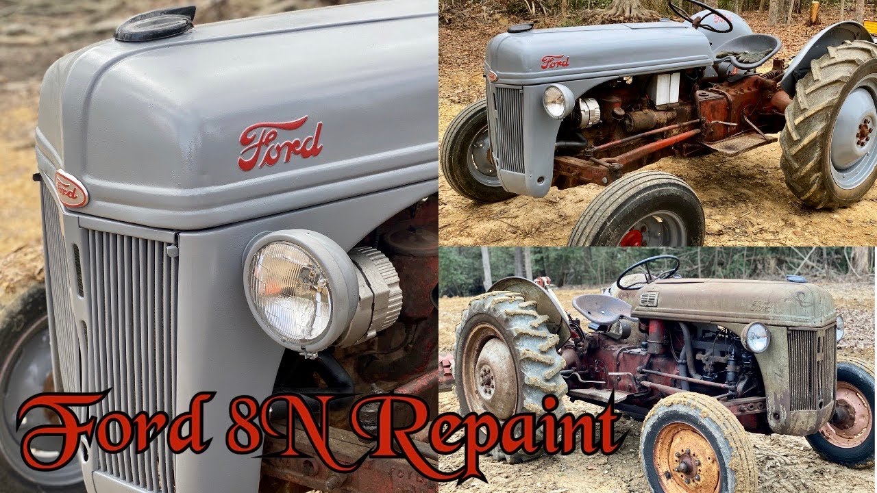 8N Ford 1950 Full Repaint