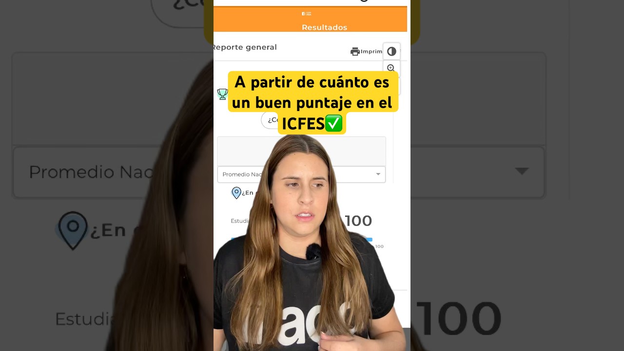 &iquest;A partir de cu&aacute;nto es un buen puntaje en la Prueba Saber 11 #icfes ? 🤓✍️#puntajenacional