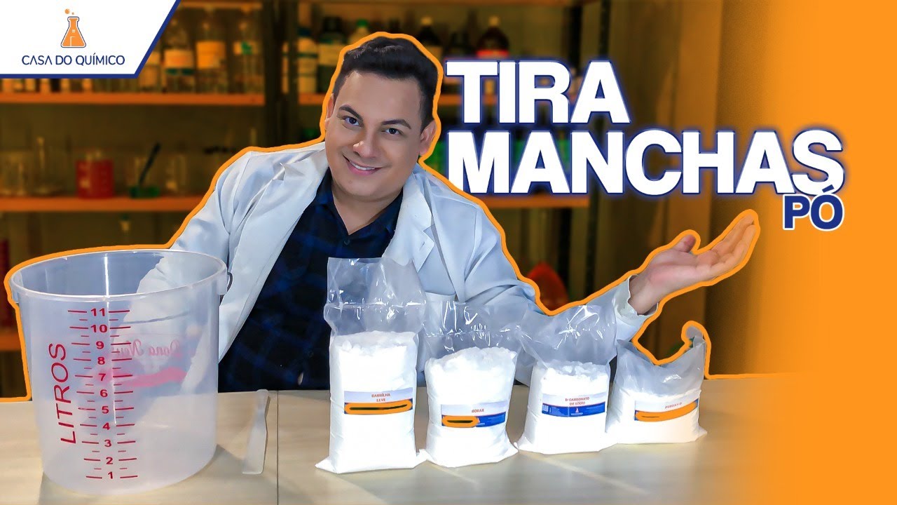 COMO FAZER TIRA MANCHAS EM PÓ