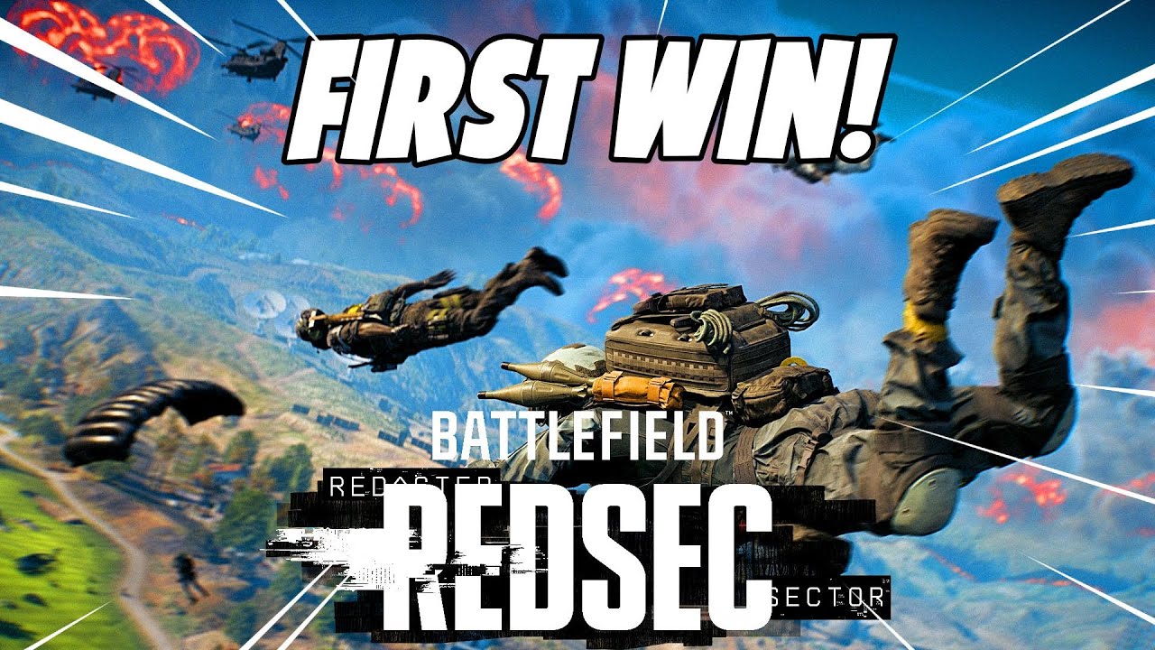 MY FIRST WIN ON THE BATTLEFIELD 6 BATTLE ROYALE! REDSEC