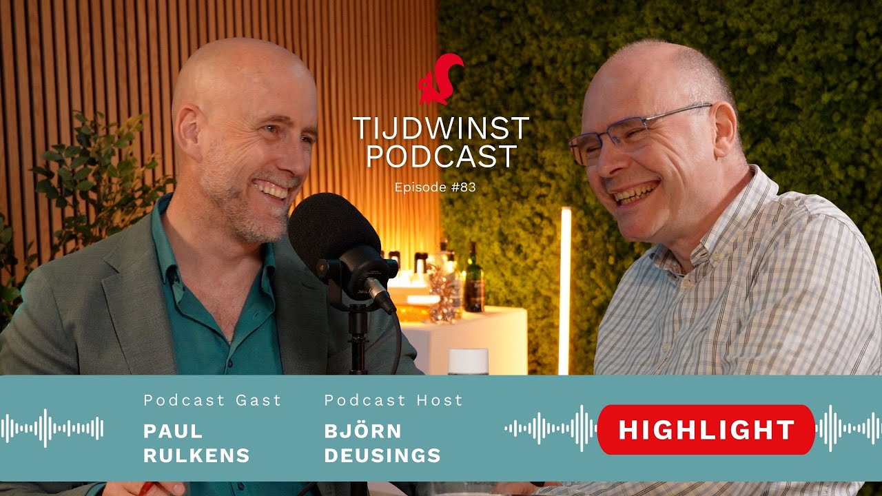 Tijdwinst Highlight #83: 'Groei ontstaat door wegsnijden. Vind jouw David' met Paul Rulkens