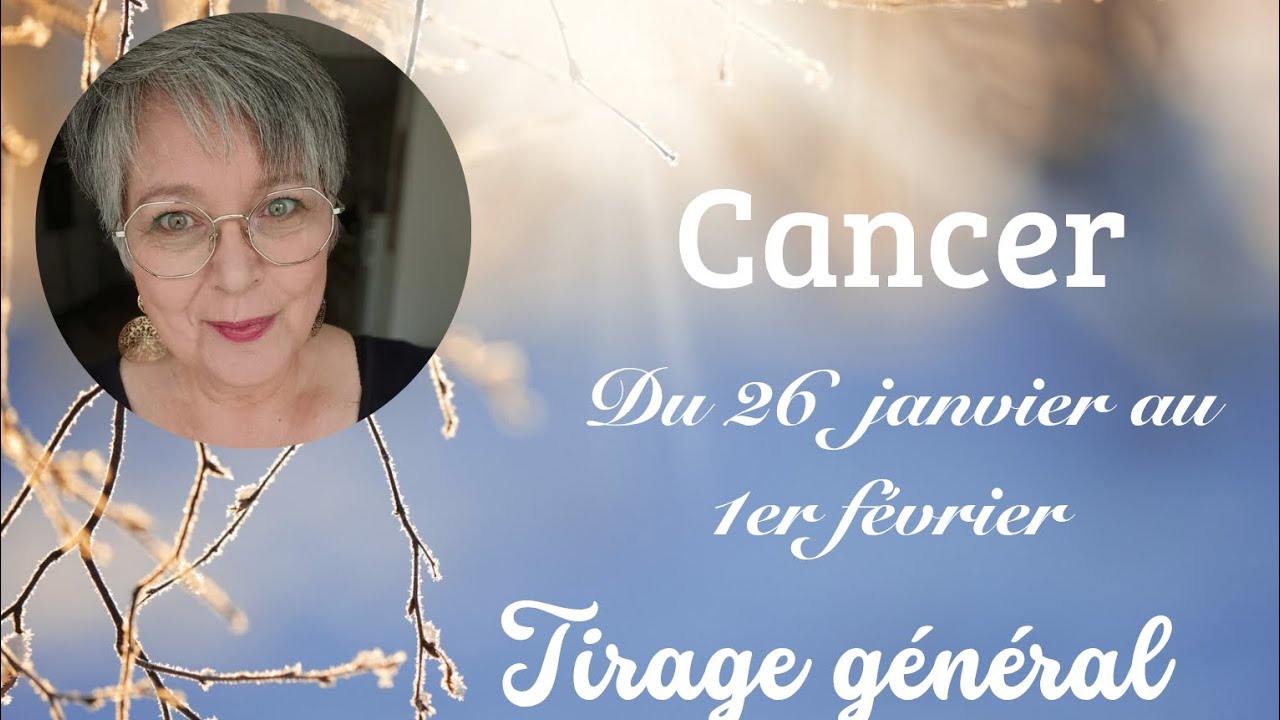 ♋ cancer du 26 janvier au 1er février, tirage général  ✨ À la découverte de vous même 🍀🌈🎁 #guidance