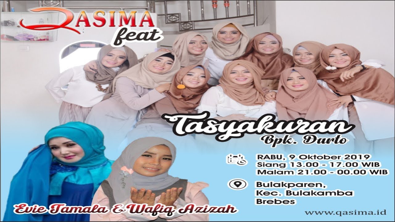 QASIMA FEAT EVIE TAMALA & WAFIQ AZIZAH | PART 1