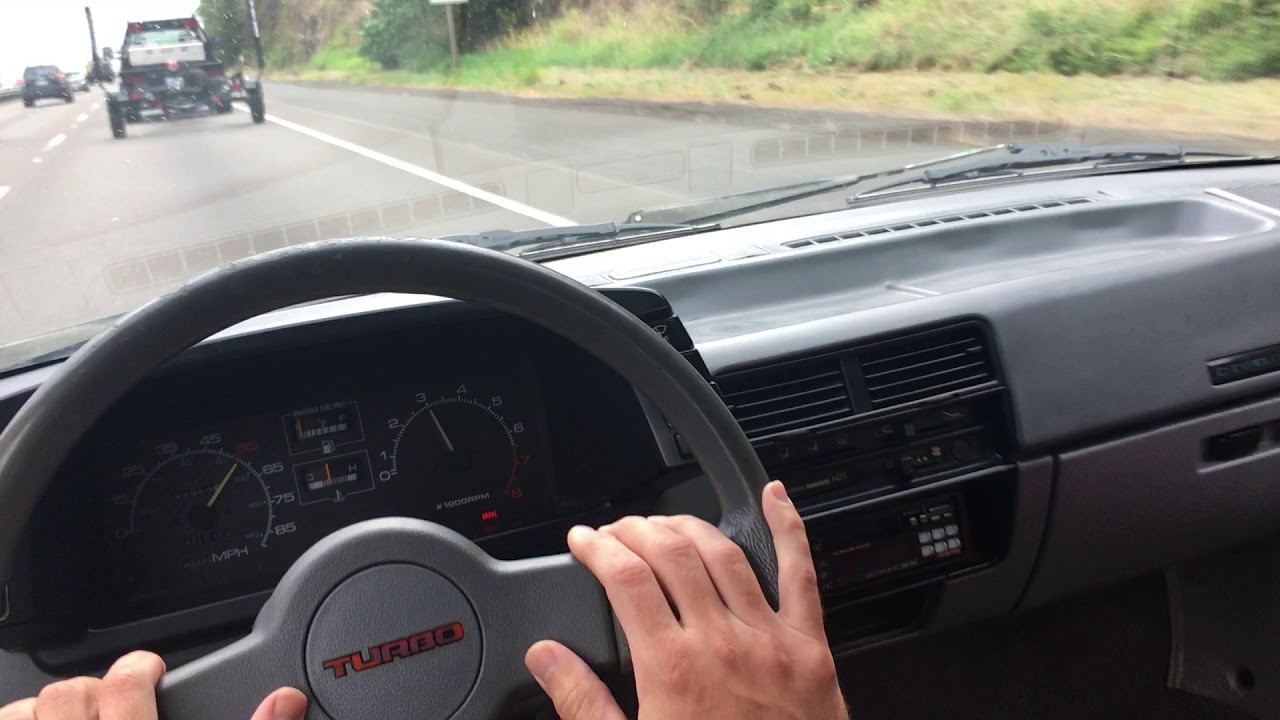 1987 Chevy Sprint Turbo Cruise