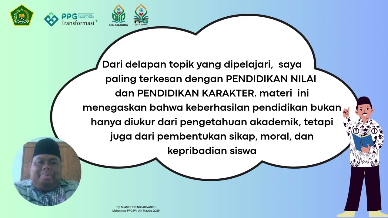 REFLEKSI MODUL PROFESIONAL @ppg_lptk_uin_madura22 @uinmdr_official #ppgdaljab #PPGUINMadura2025