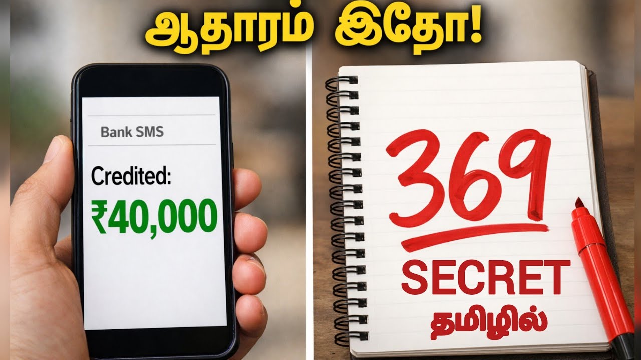 369 Manifestation in tamil| Real Success Story| என்னால முடியாது→ ₹40,000 | நம்பினால் நடக்கும் 🔥  
