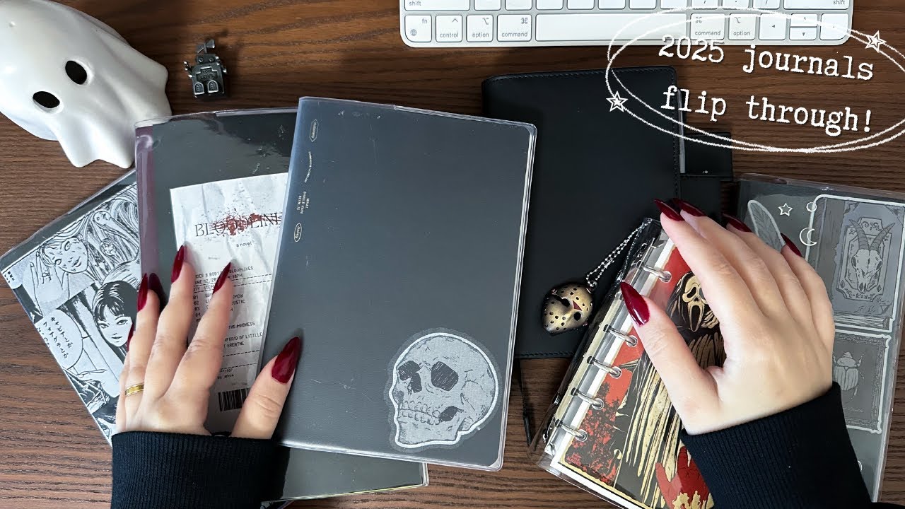 Пролистывание всех моих ежедневников на 2025 год ✮ Hobonichi, Binder, Stalogy
