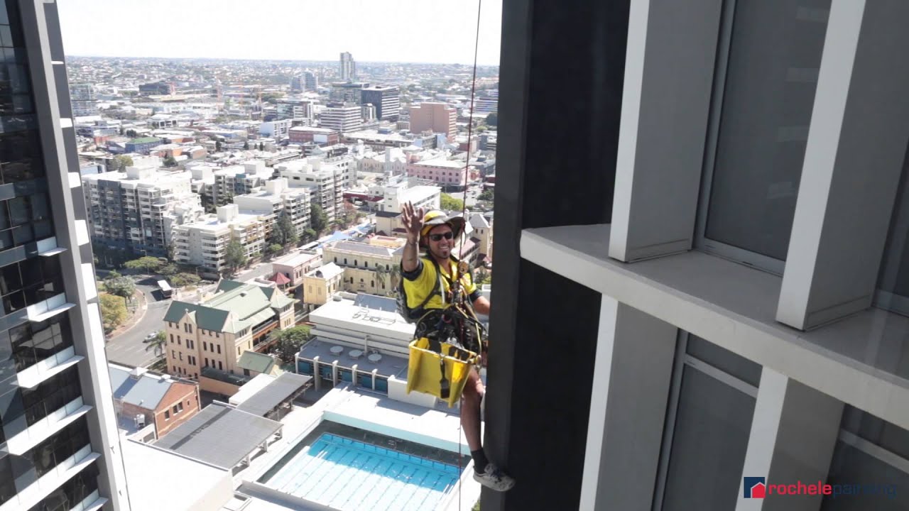 Highrise Abseil Painting Service - Rochele Painting
