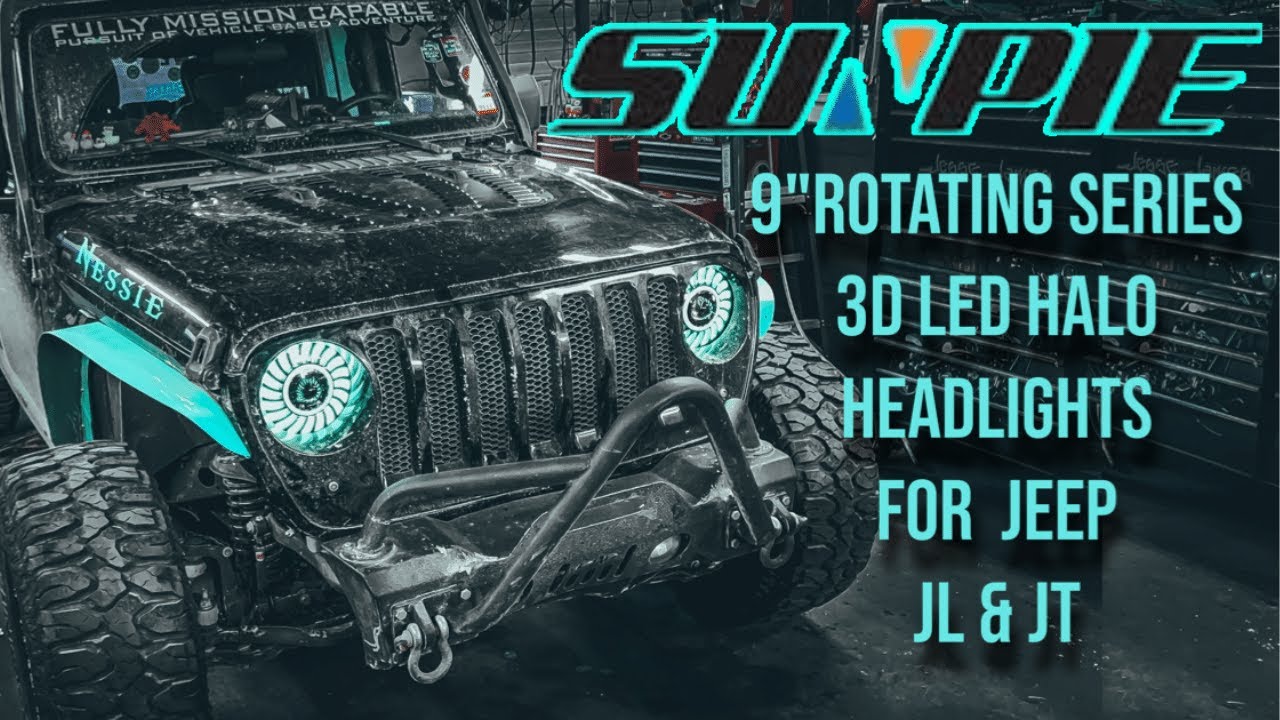 Are These Sunpie 9” LED RGB spiral headlight for Jeep JL & JT Any Good For The Price?