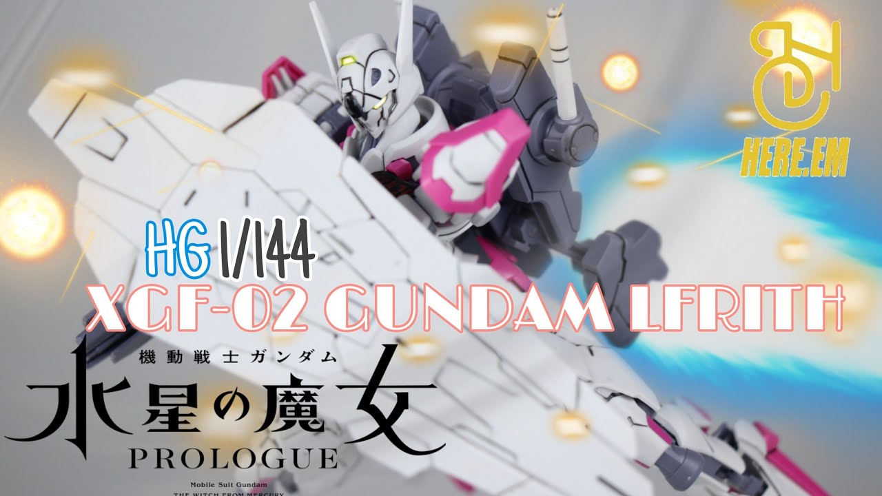 HOBBY TIME - HG WFM 1/144 XGF-02 GUNDAM LFRITH (UNBOXING/SPEED BUILD/ACTION POSE)