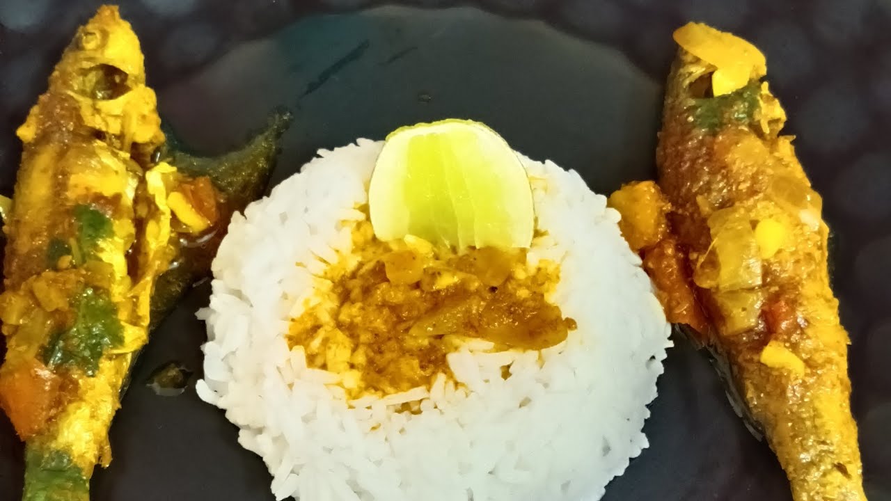 Baby  Rohu fish(pona fish) ki recipe 🌶️🍅🐟