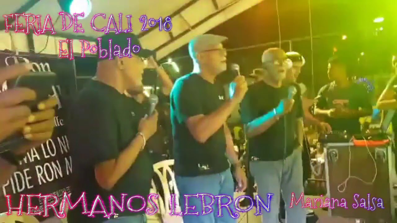 Feria de Cali 2018 Que pena - Hermanos Lebron En Vivo