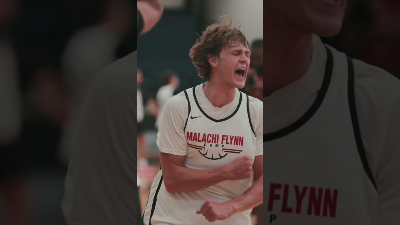 Trevor Hennig rises up at the Malachi Flynn Elite Camp this weekend&hellip; 😤 #nba #malachiflynn #goaztecs