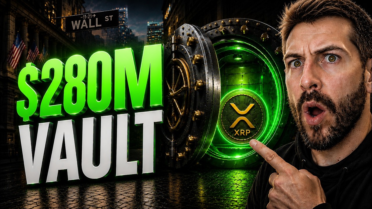 XRP Just Entered a $280M Wall Street Vault. Does the Token Actually Win?
