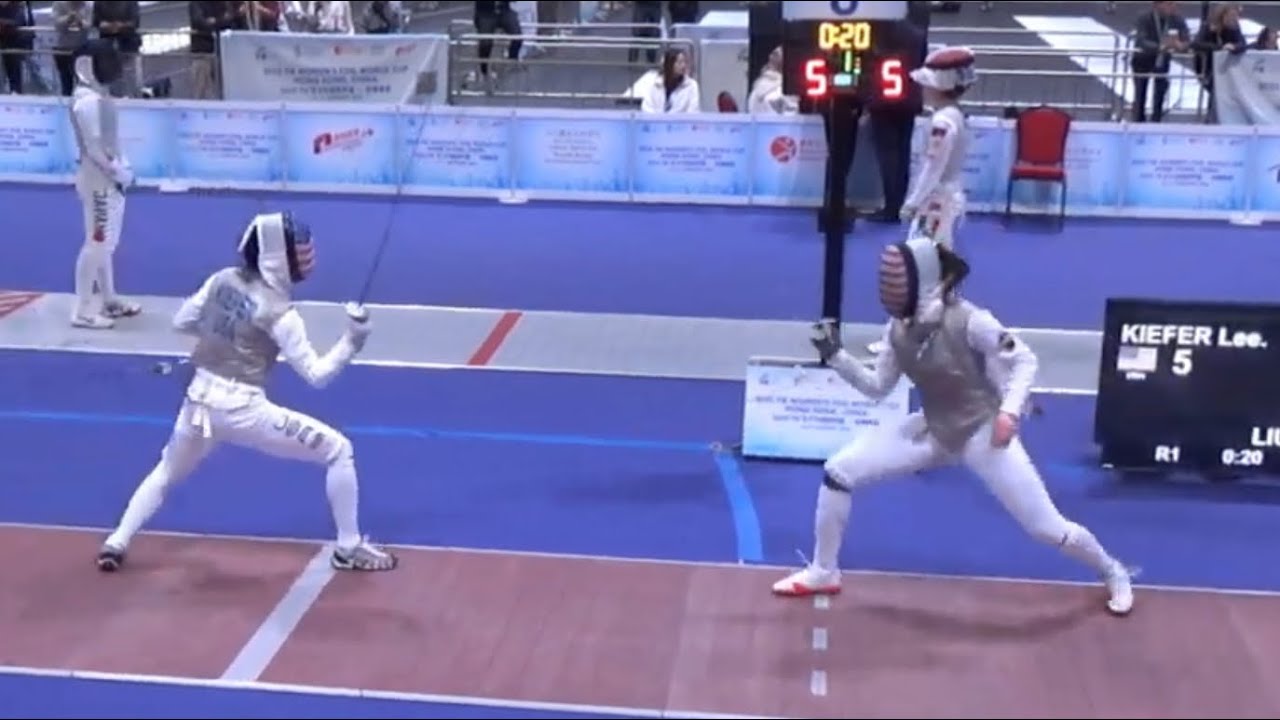 Hong Kong Foil World Cup 2025 SWF - L32 - Lee Kiefer USA vs Liu Jaelyn