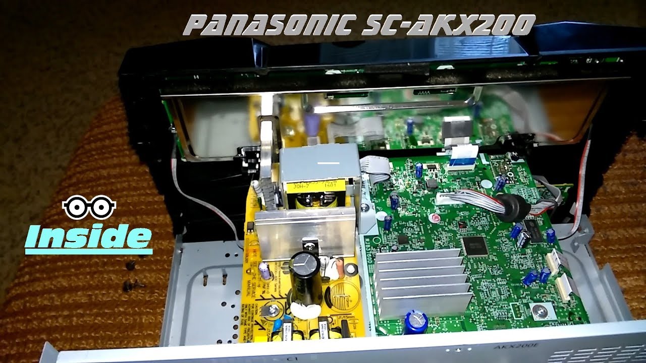 Panasonic sc-akx200 - Inside / Disassembly / 🔨🔩🔧