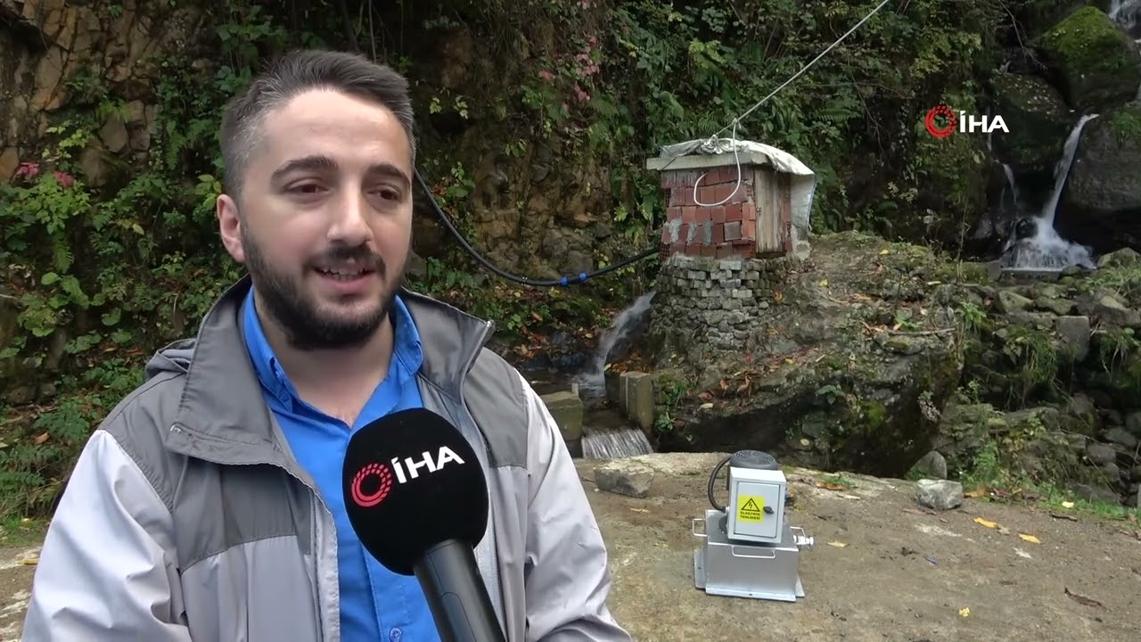 Giresun'da Derelerden Doğan Enerji! Kendi Elektriklerini Üretiyorlar