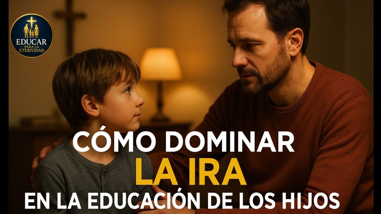 Cómo dominar la ira, en la educación de los hijos.