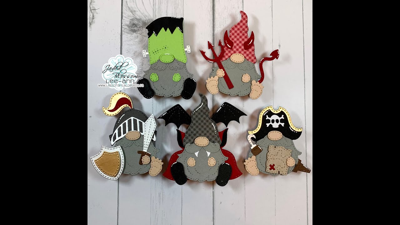 Jaded Blossom's Gnome dies Halloween Costume Add Ons 1