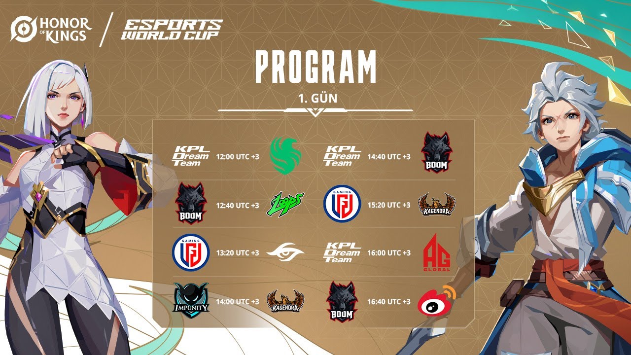 [TR] HoK x EWC Grup Aşaması 1. G&uuml;n