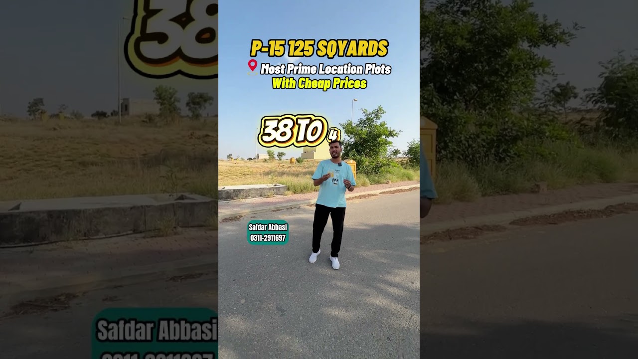P15 125 Sqyards Most Prime Location Plots With Cheap Prices