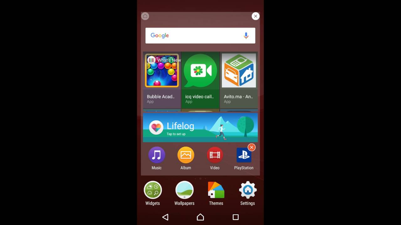 Xperia z3 Icones Packs with marshmallow 6.0.1
