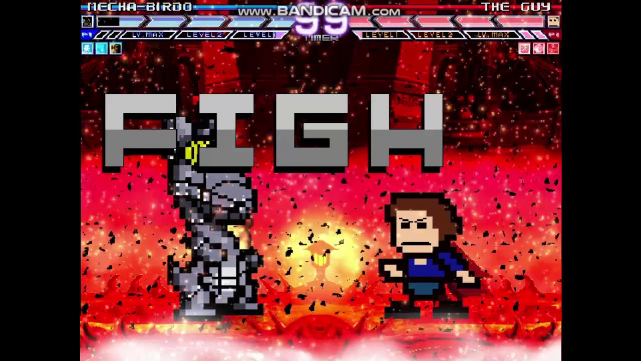 MUGEN - I Wanna Be the Guy Bosses 4v4 Party