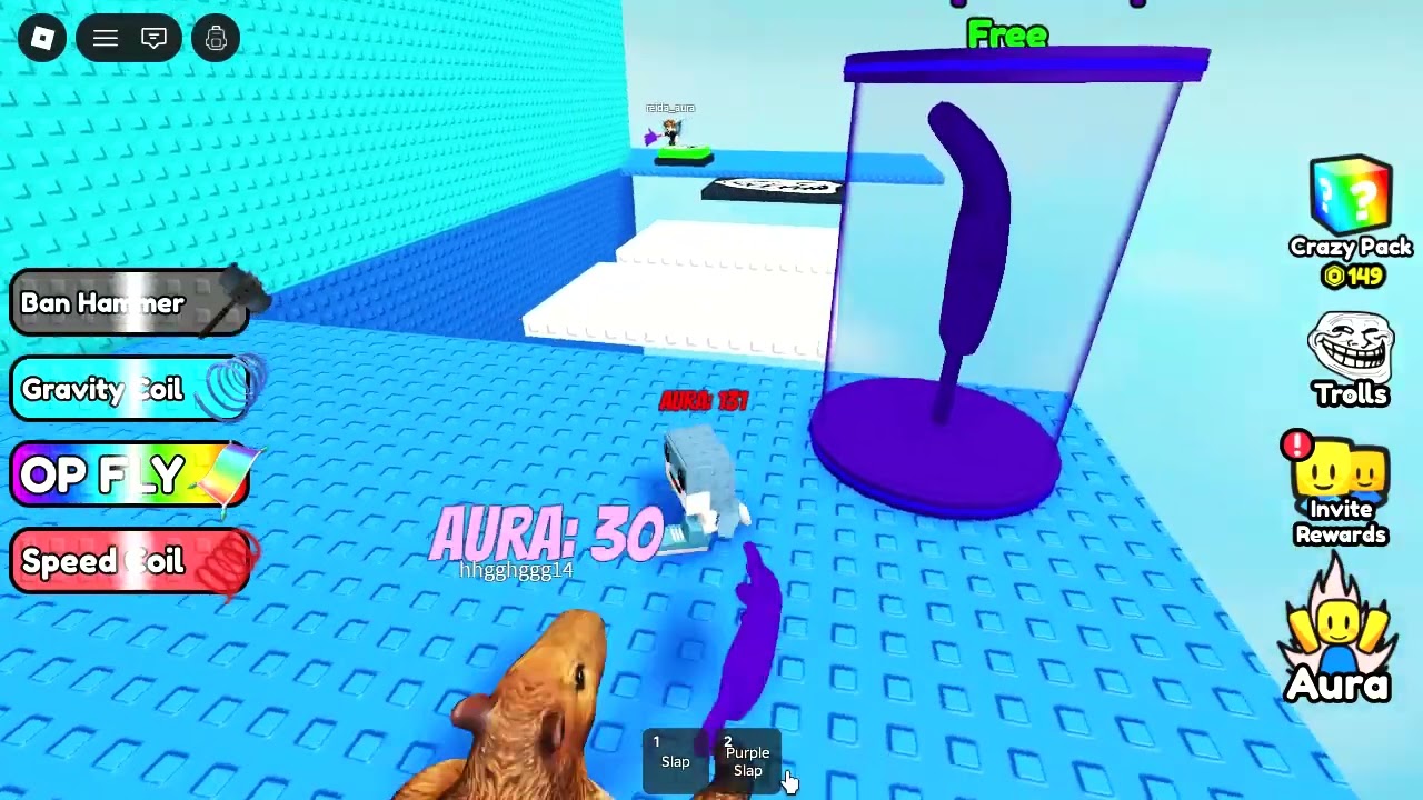 aura slap tower