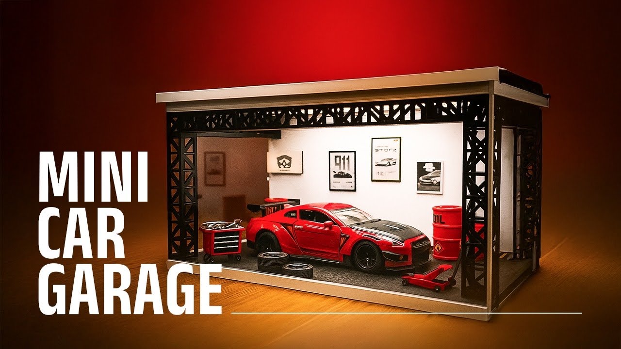 You Won’t Believe This Mini Garage￼🔥